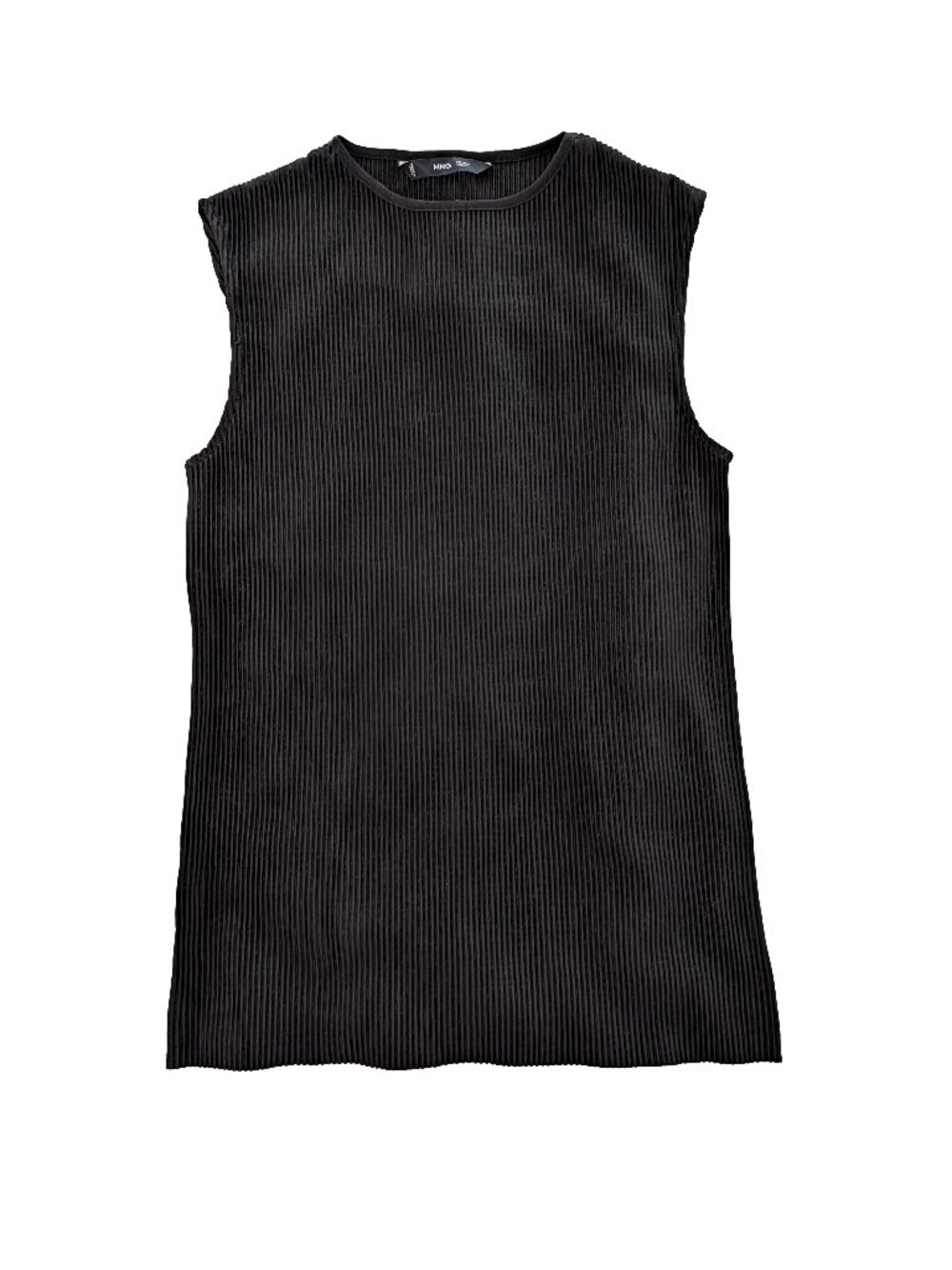 Mango black sleeveless top NEW